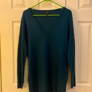 J.Crew V neck sweater 100% merino wool